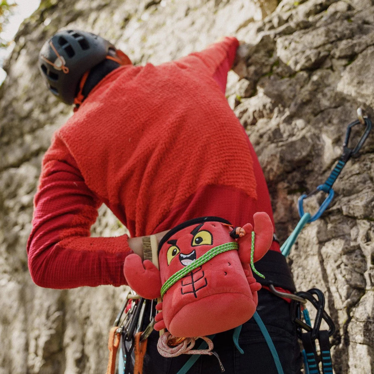 Lobster chalk bag